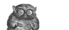 O'Reilly mascot (tarsier)