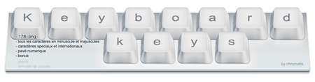 Keyboard Keys by chromatix