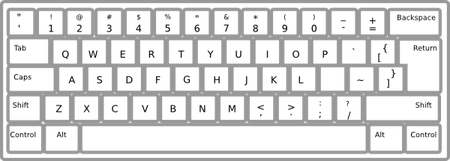 Keyboard (White)