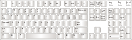 Keyboard Keys Images (Keyboard Layout)