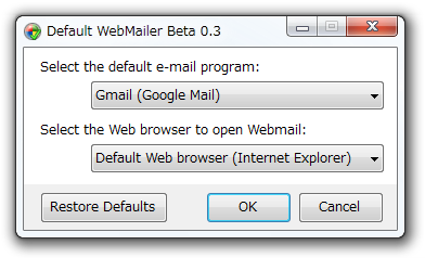 Default WebMailer