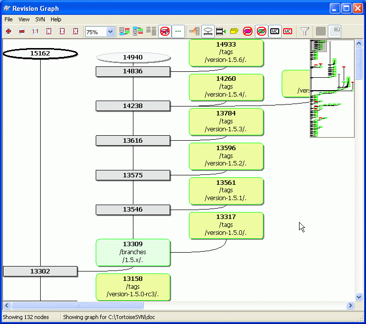 A Revision Graph