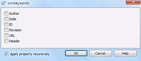 svn:keywords property page